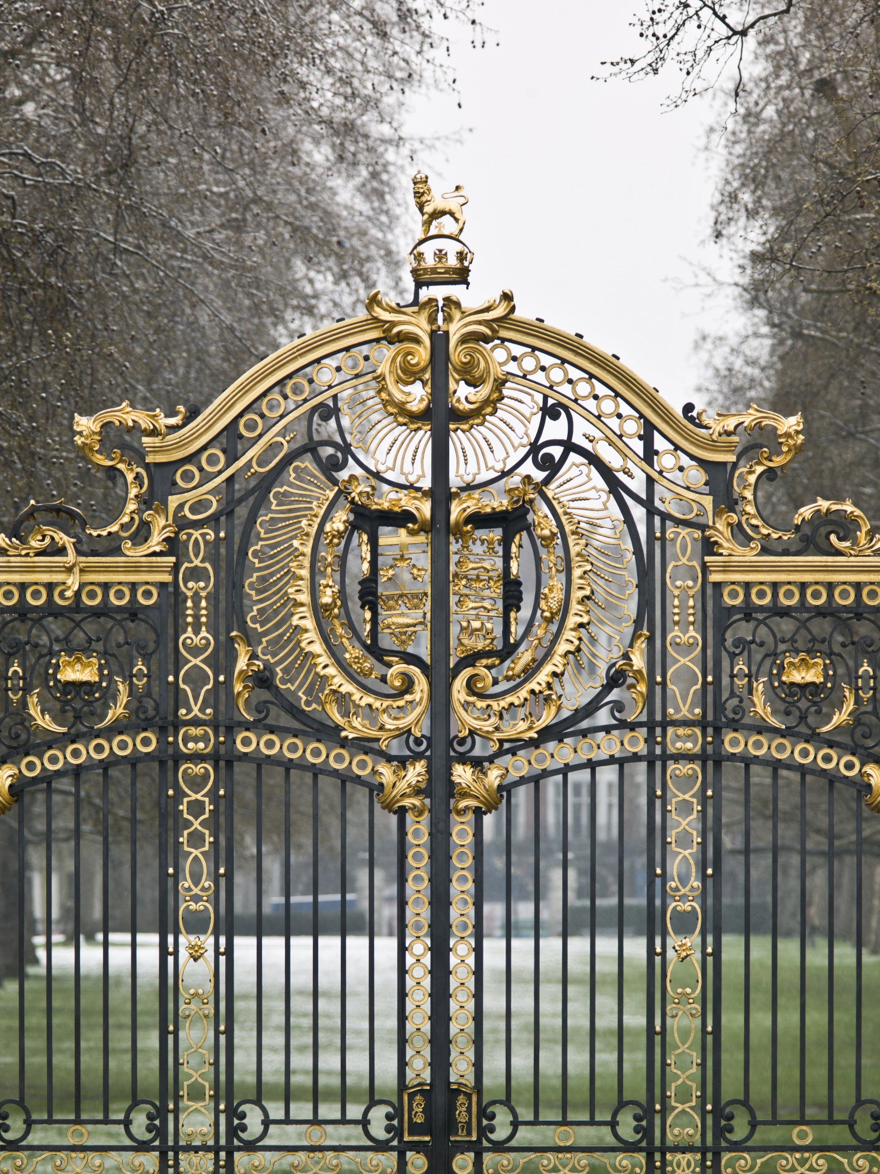 Green Park Gate Wall Mural