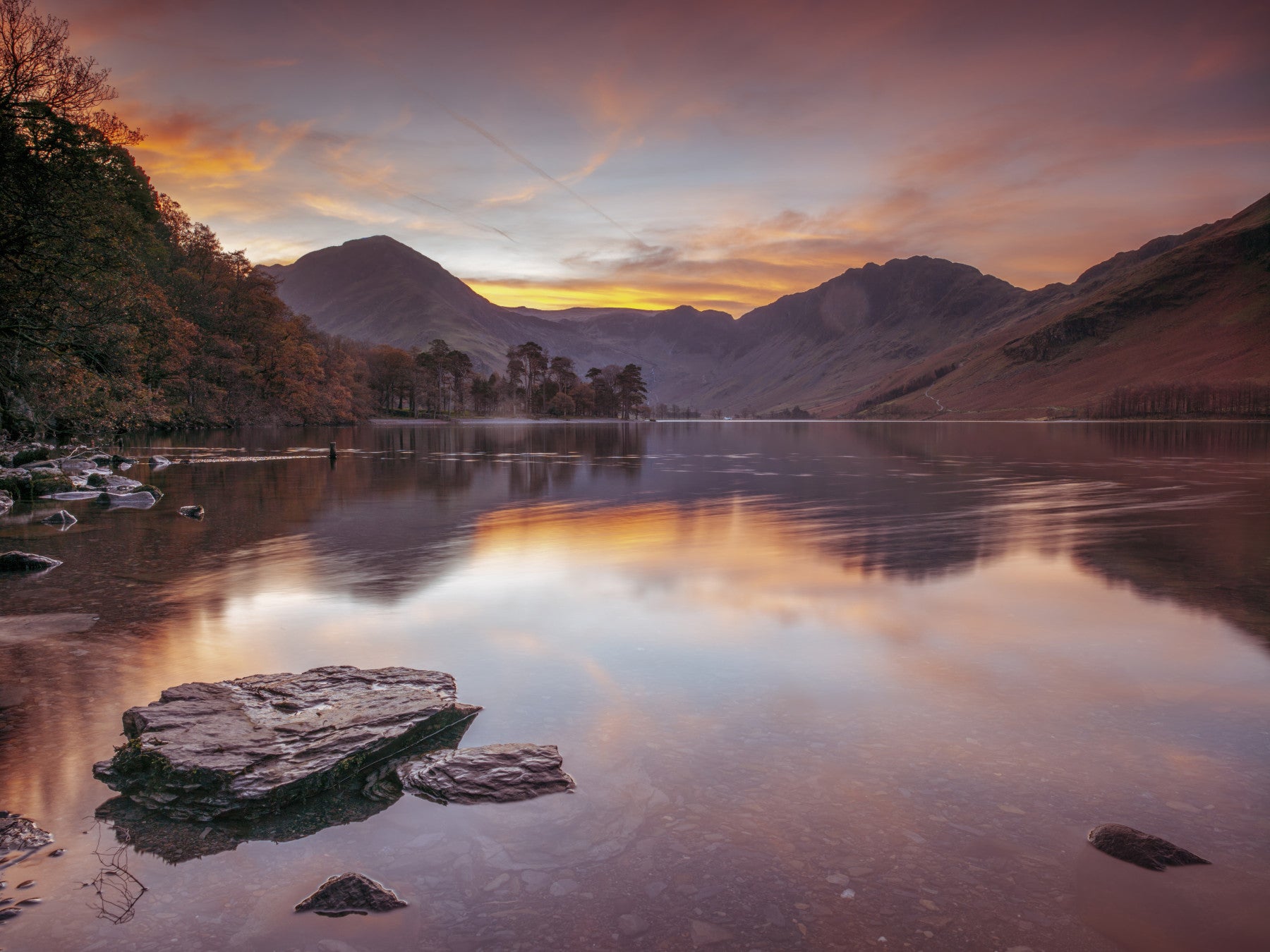 Lakeland Sunrise Wall Mural