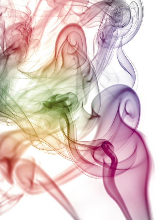 Smoke Art Wall Mural