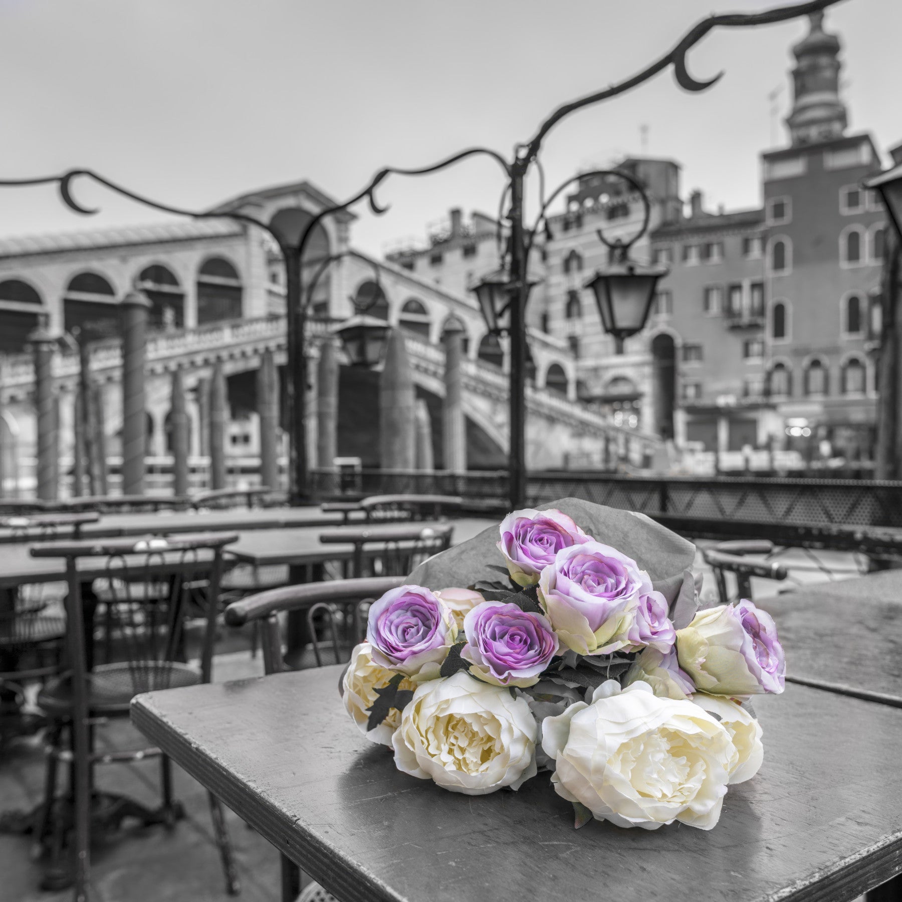 Venetian Blooms Wall Mural