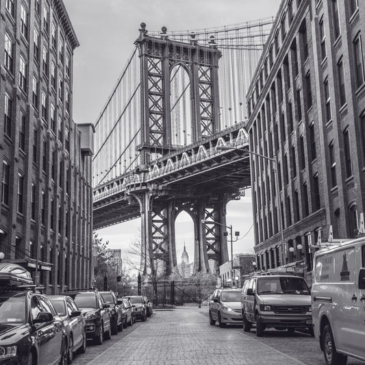 Manhattan Bridge from the Dumbo  Wall Mural