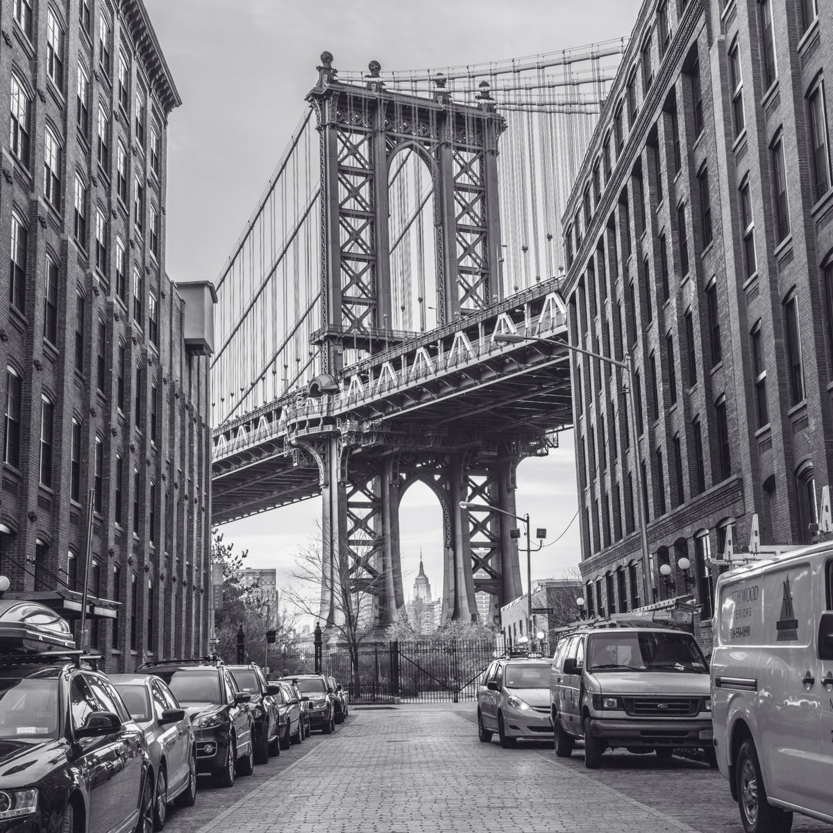 Manhattan Bridge from the Dumbo  Wall Mural
