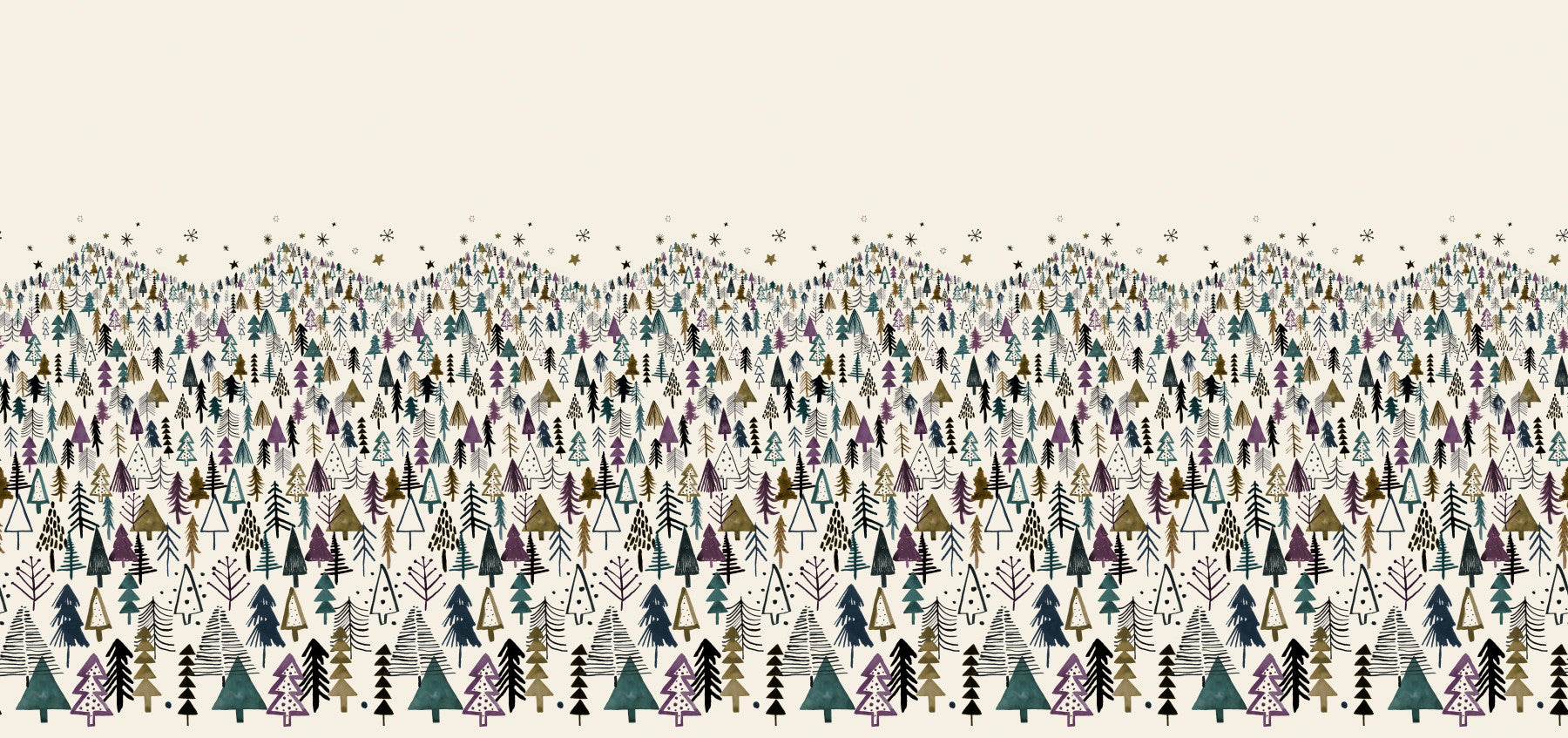 Winter Tree Wonderland Wall Mural
