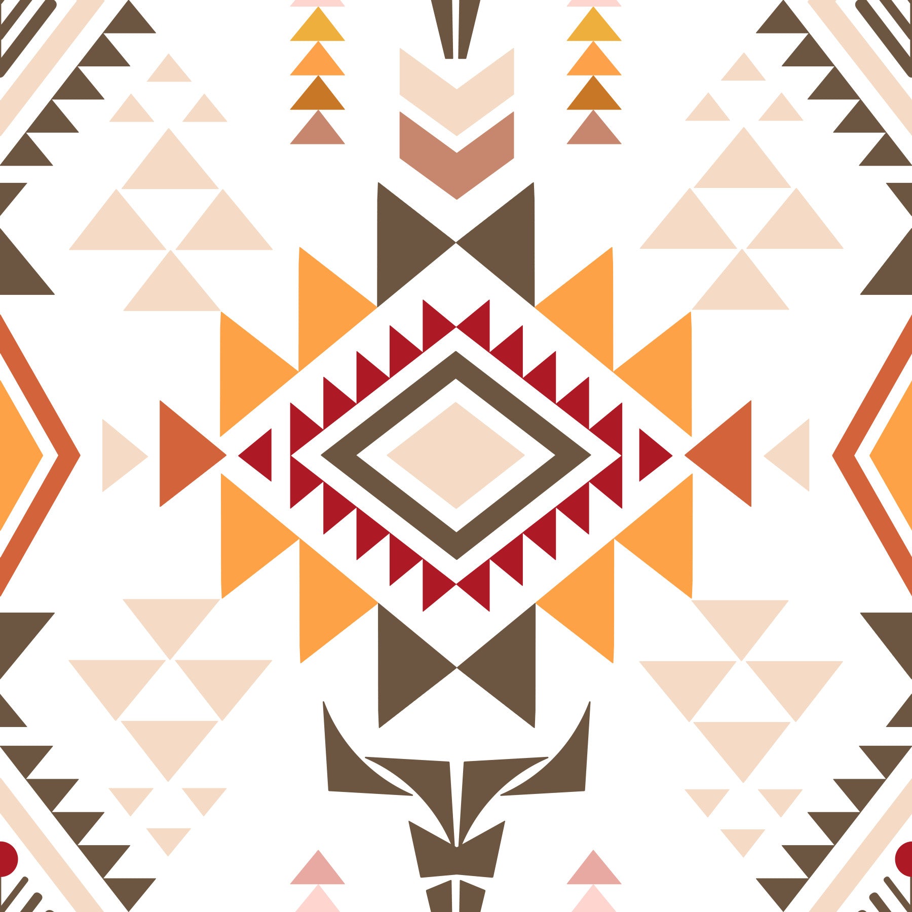 Aztec Echo Wallpaper⁠ in your room — zoomed
