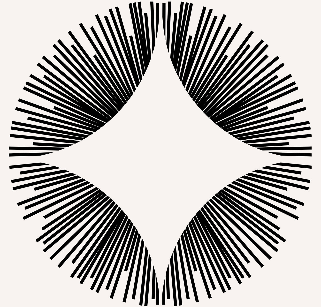 Starburst Deco Wallpaper⁠