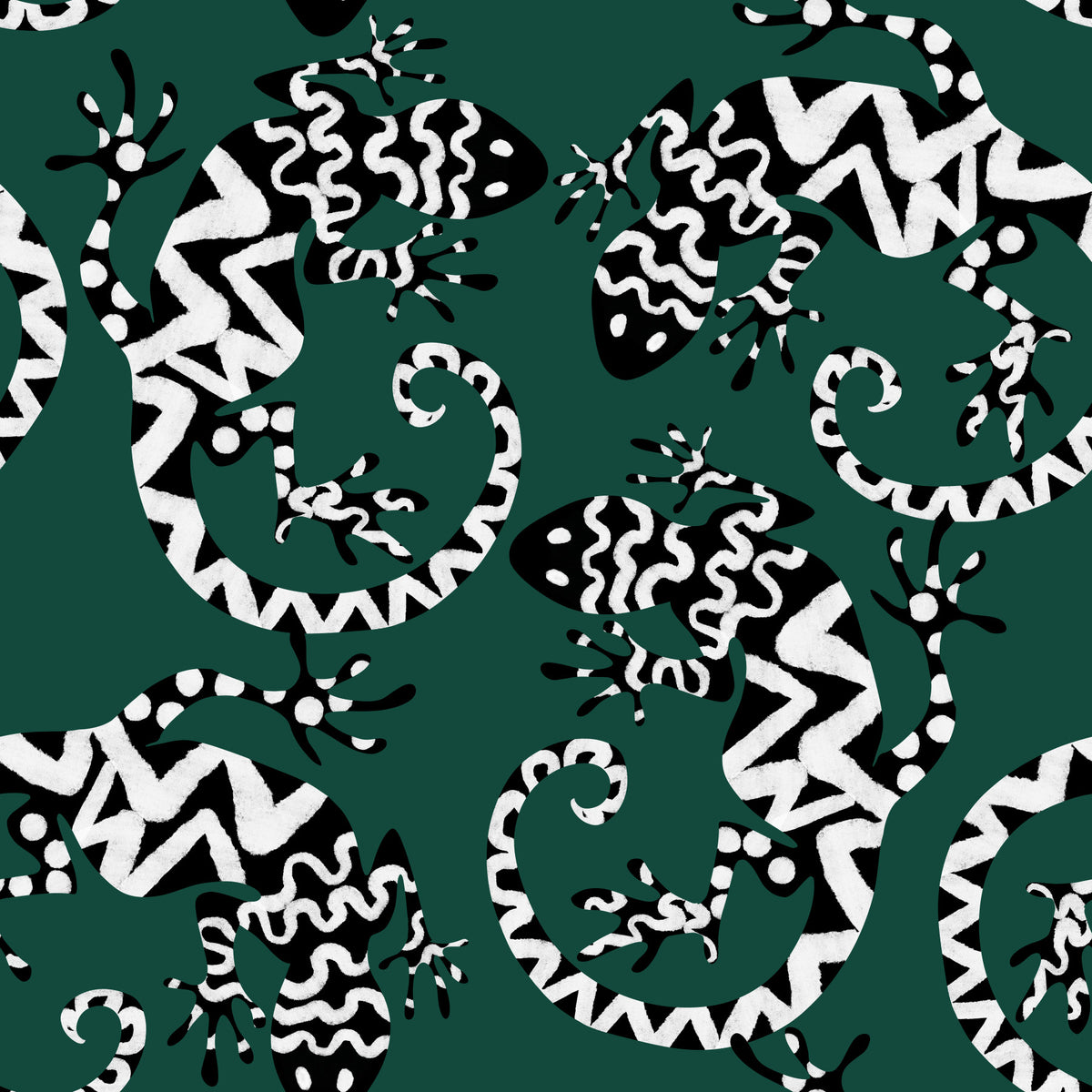 Gecko Groove Wallpaper⁠ in your room — zoomed