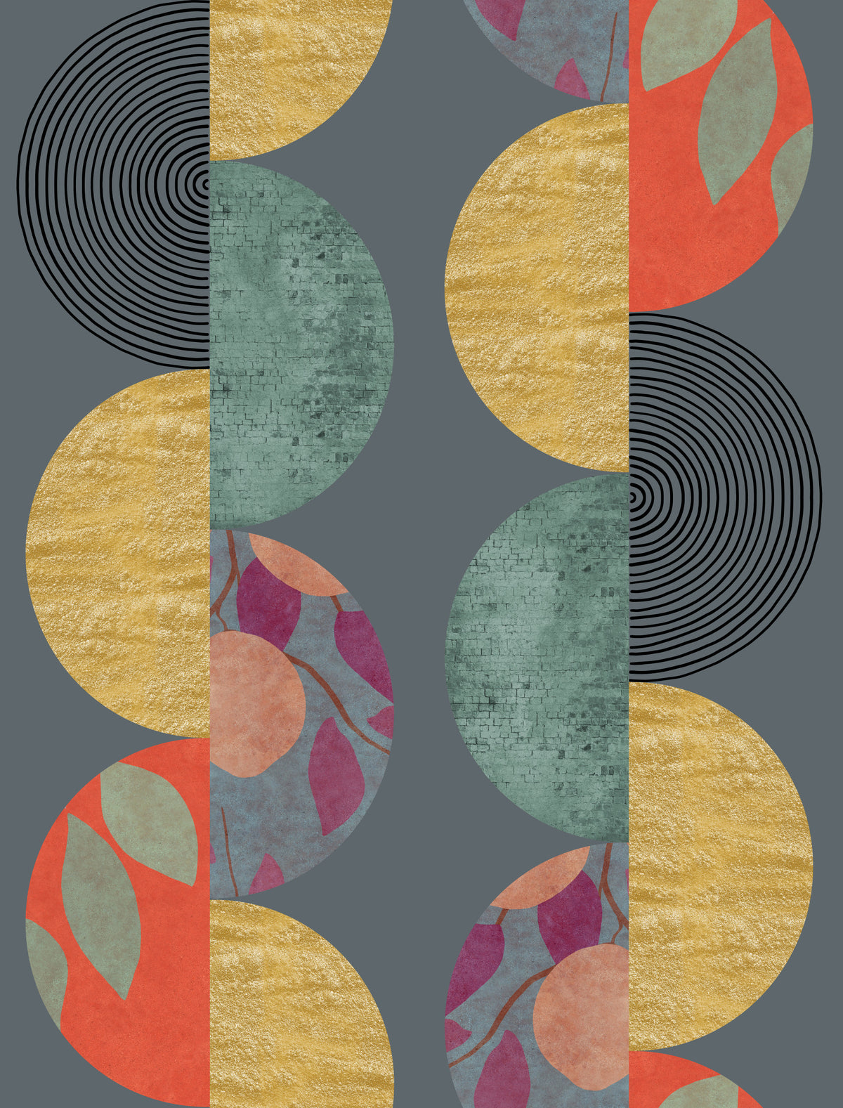 Party Wall Wallpaper⁠ in your room — zoomed