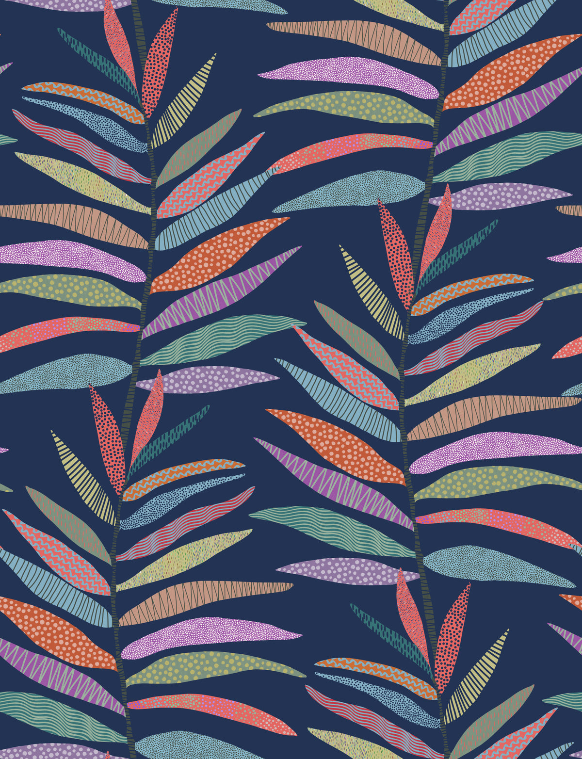 Botanical Groove Wallpaper⁠