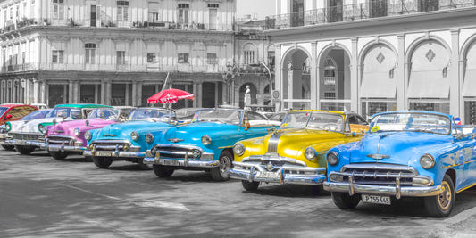 Old-school Rides Wall Mural