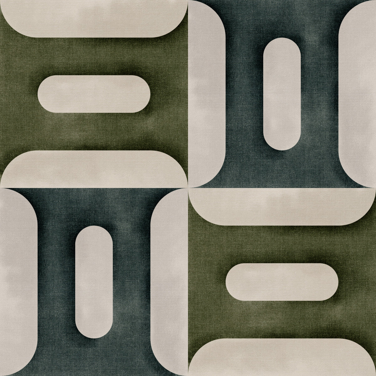Modern Textured Geometries Winter Wallpaper⁠