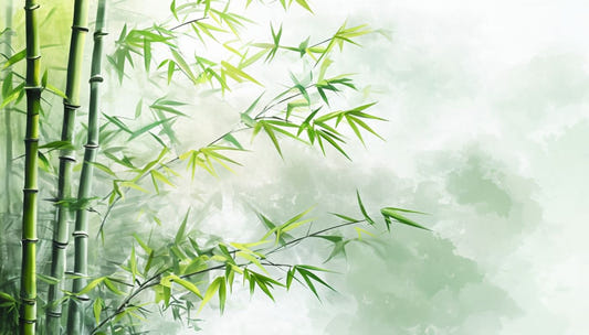 Tranquil Bamboo Wall Mural
