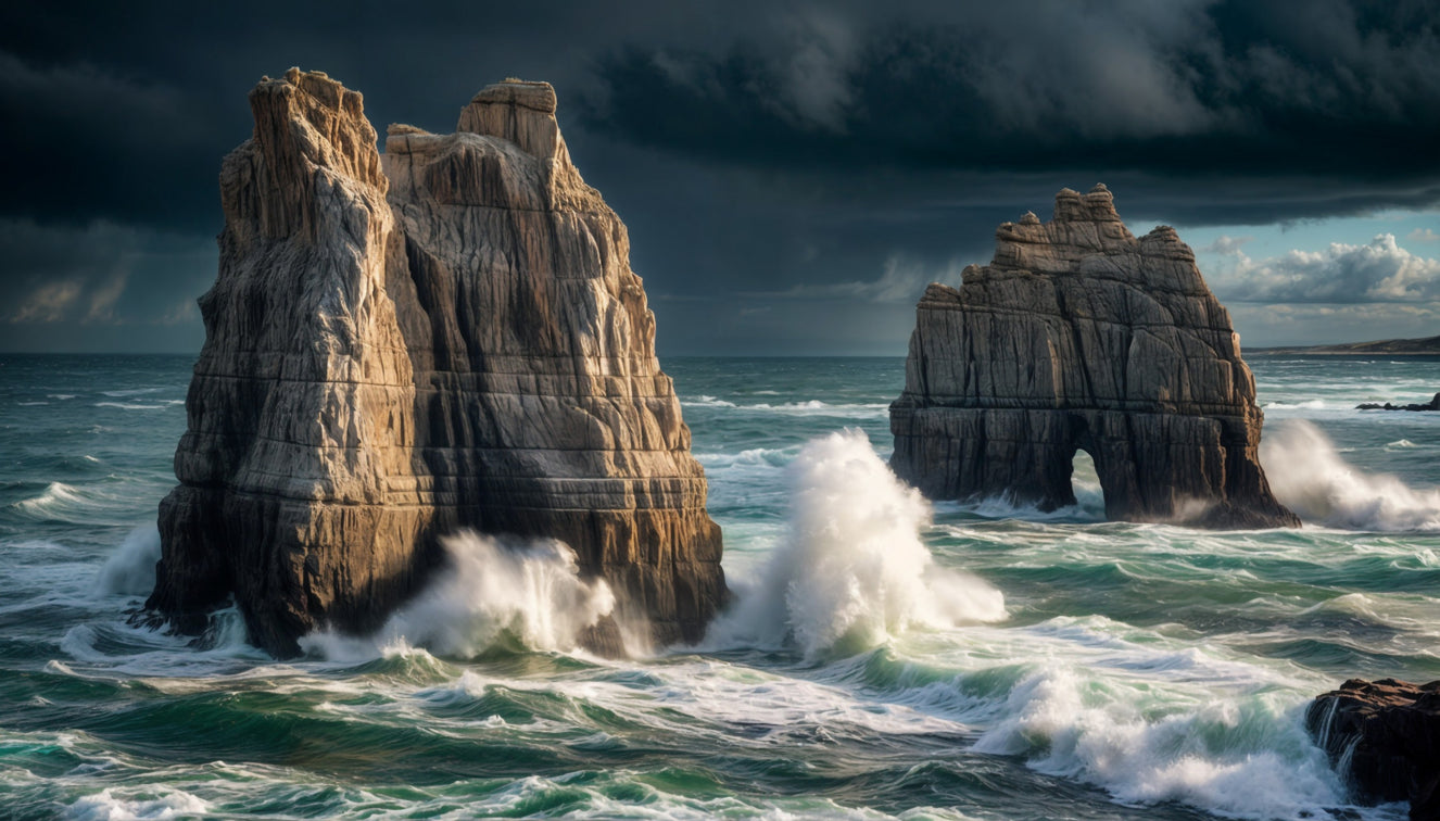 Coastal Giants Wall Mural