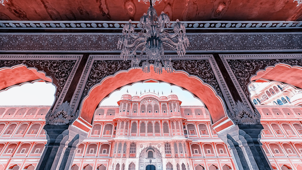 Jaipur Palace View Wall Mural