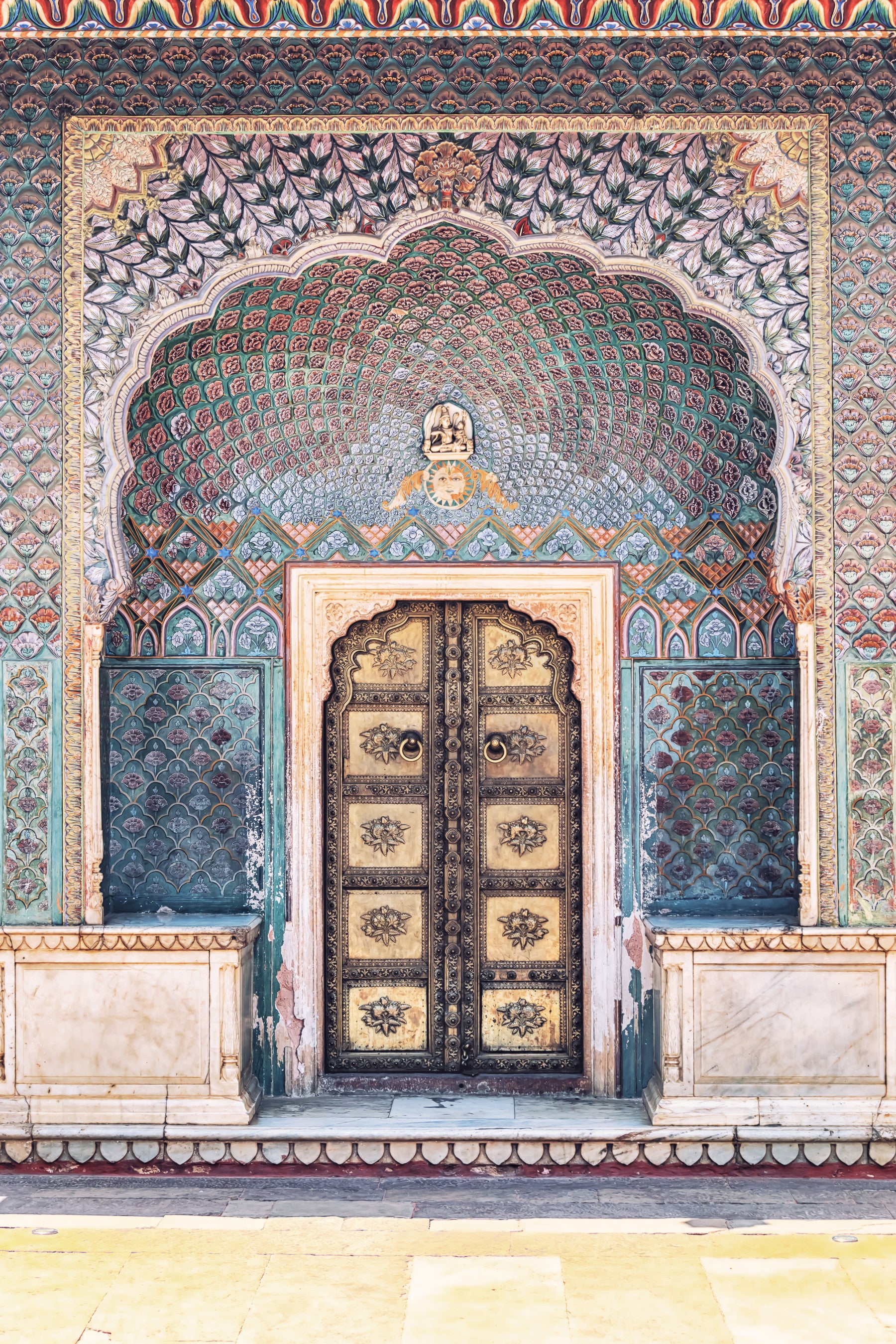 Indian Palace Door Wall Mural