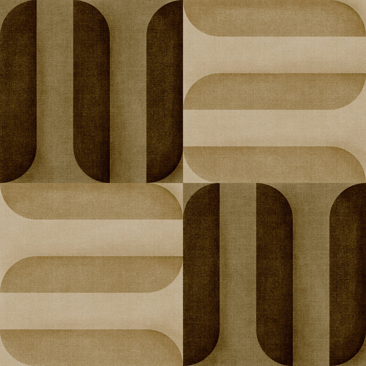 Modern Textured Signs Earthy Wallpaper⁠ in your room — zoomed