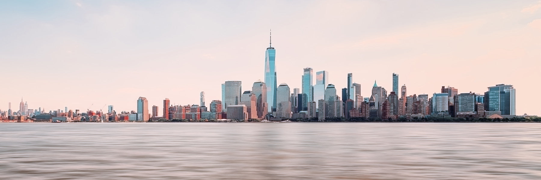 NYC Skyline Serenity Wall Mural