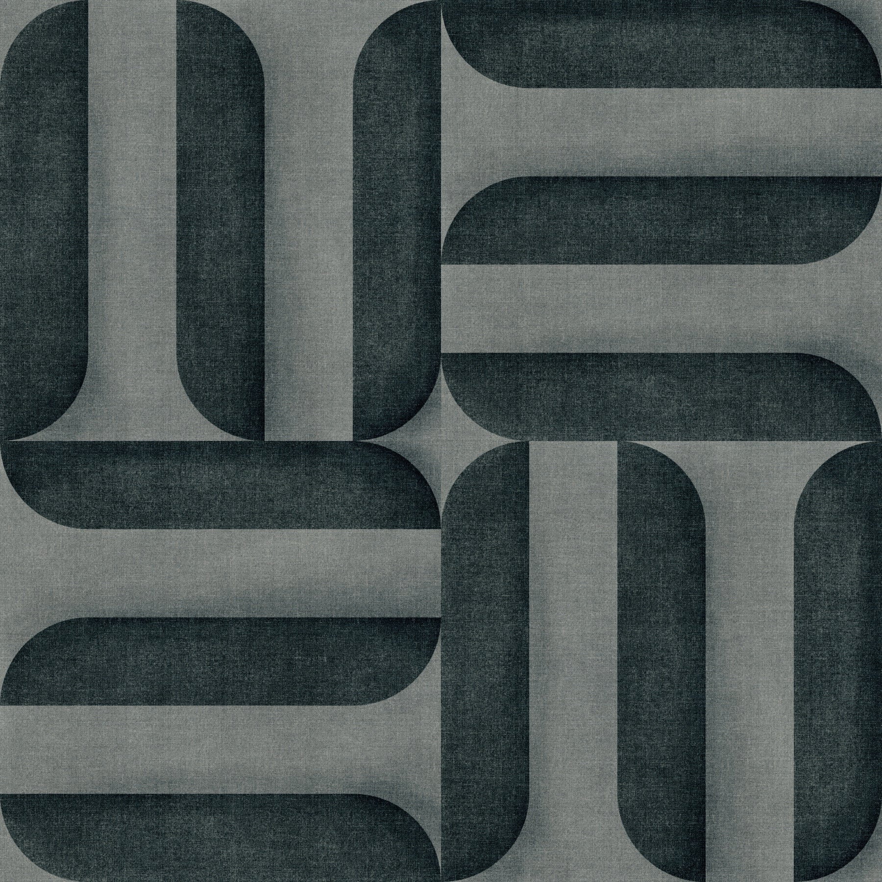 Modern Textured Signs Vintage Denim Wallpaper⁠