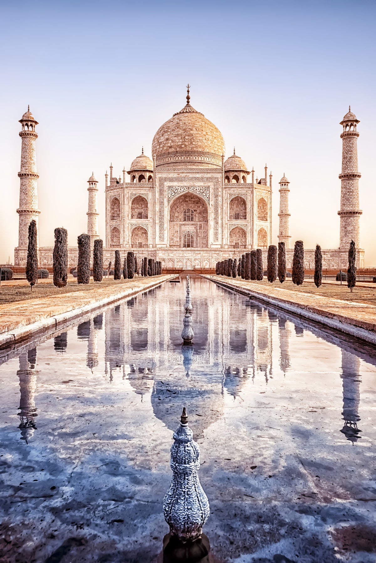 Eternal Taj Wall Mural in your room — zoomed