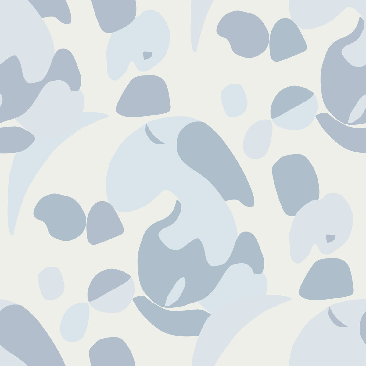 Abstract Blue Cat Wallpaper⁠