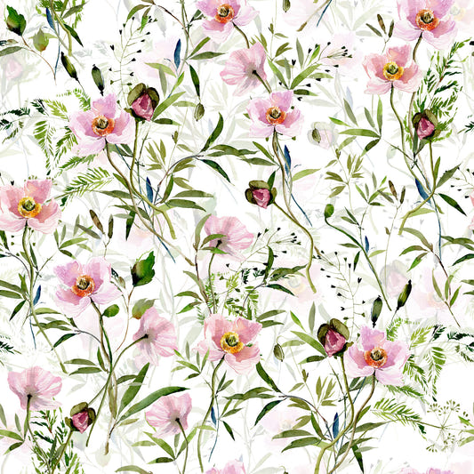 Blush Floral Dream By Uta Naumann Wallpaper⁠
