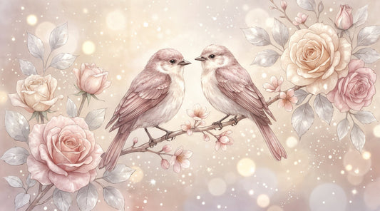 Floral Serenade Wall Mural