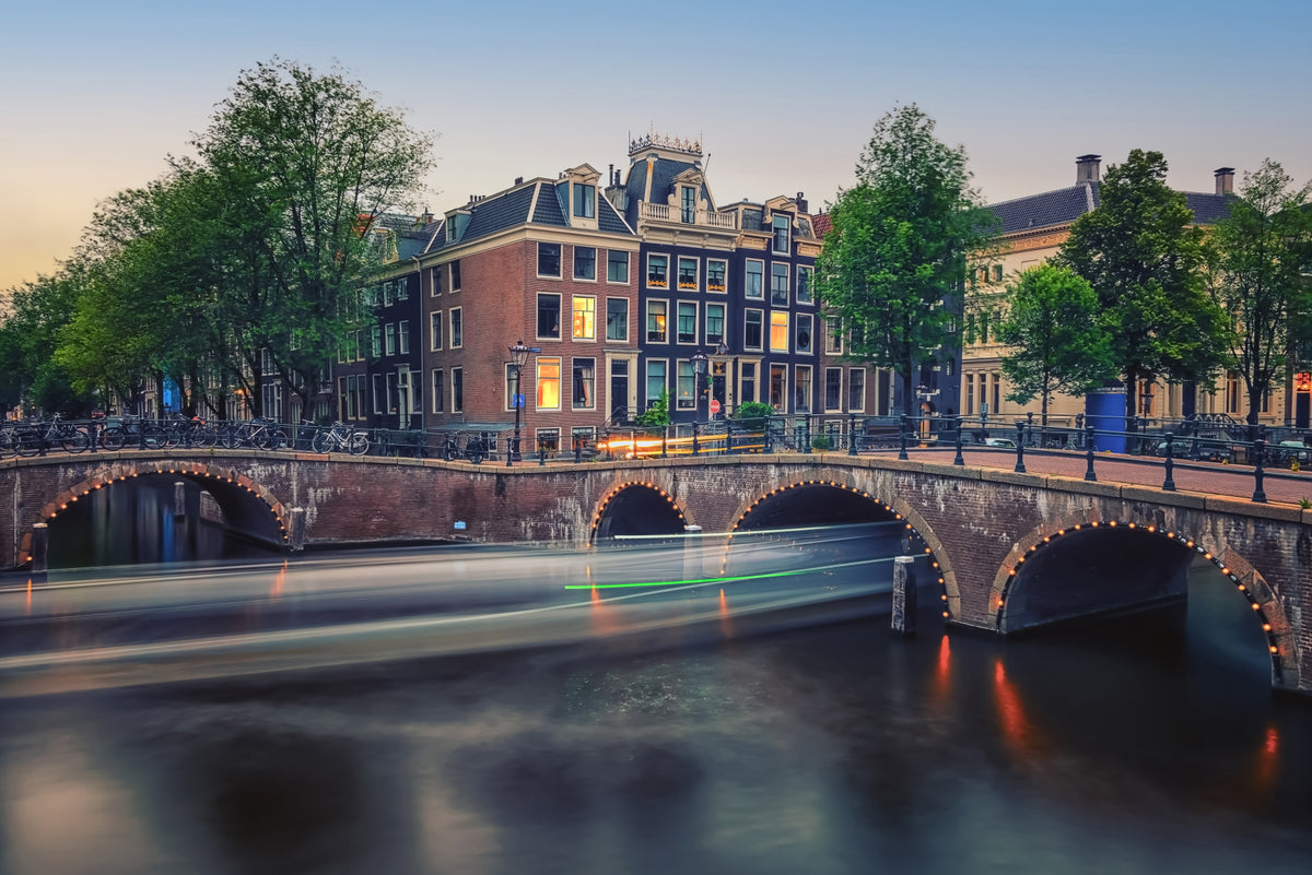 Dutch Canal Dreams Wall Mural in your room — zoomed