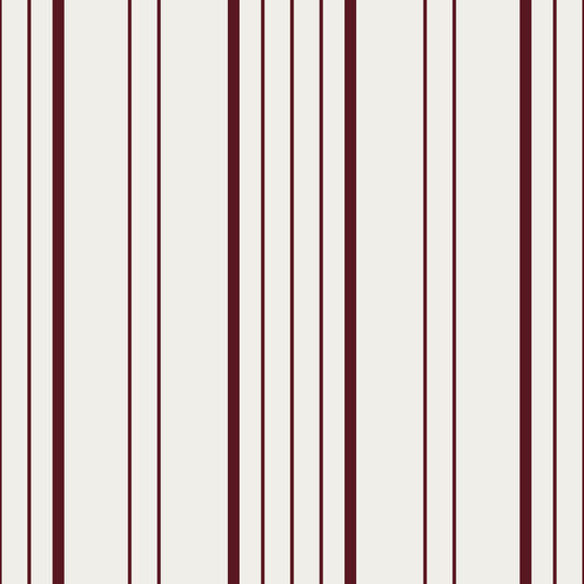 Burgundy Stripe Wallpaper⁠