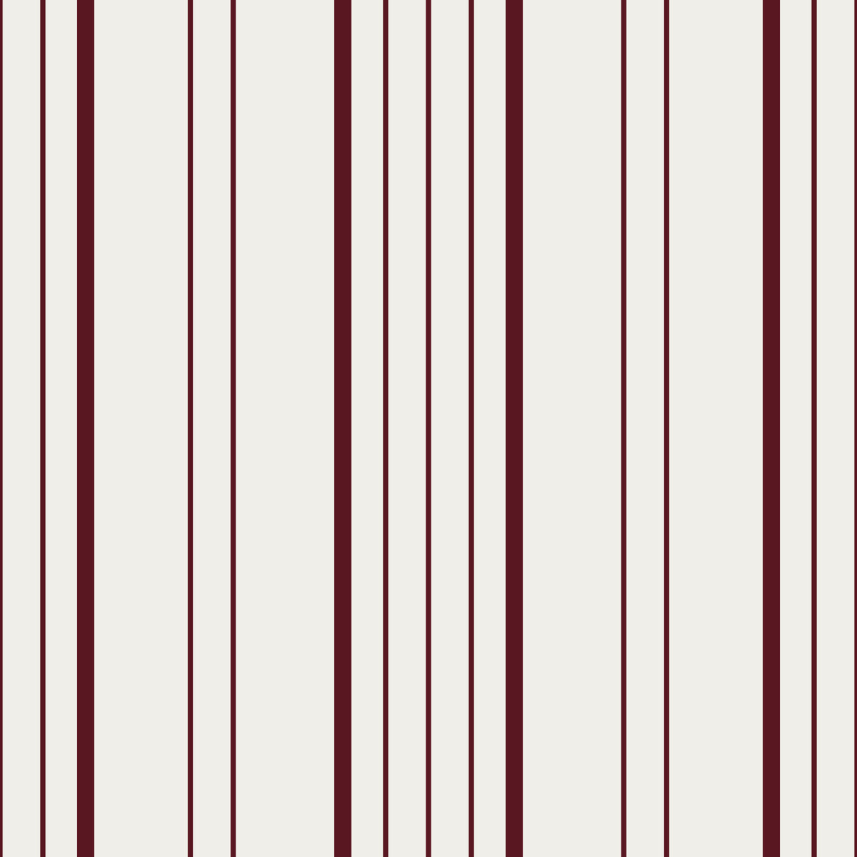 Burgundy Stripe Wallpaper⁠ in your room — zoomed