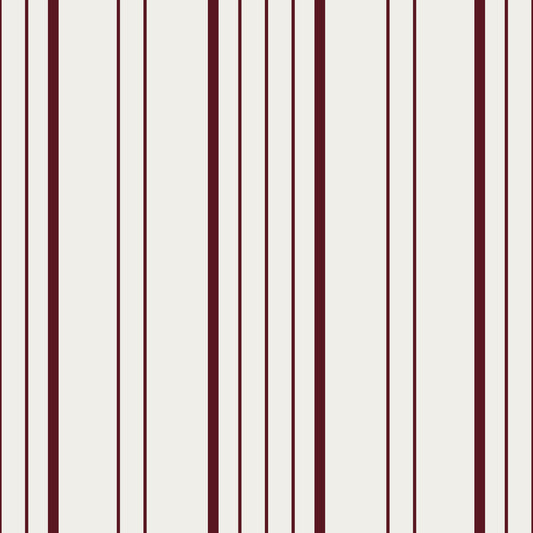 Burgundy Stripe Wallpaper⁠