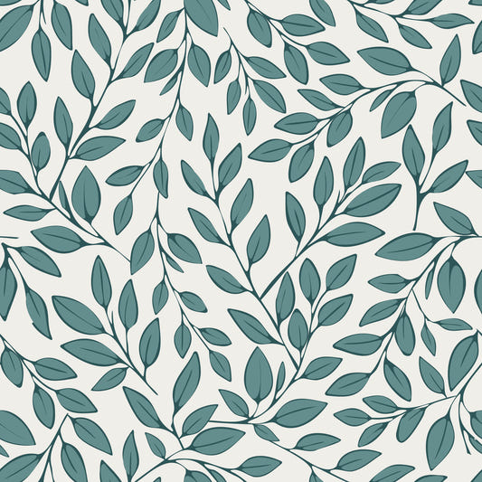 Teal Vines Wallpaper⁠