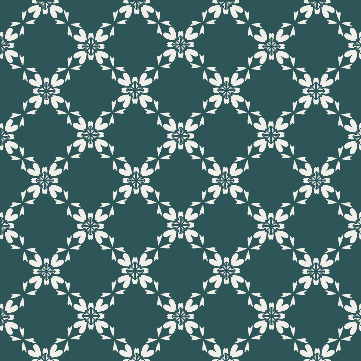 Petal Lattice Wallpaper⁠