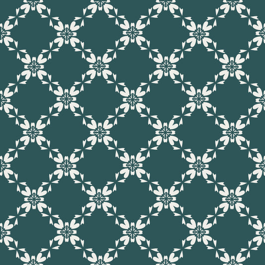 Petal Lattice Wallpaper⁠