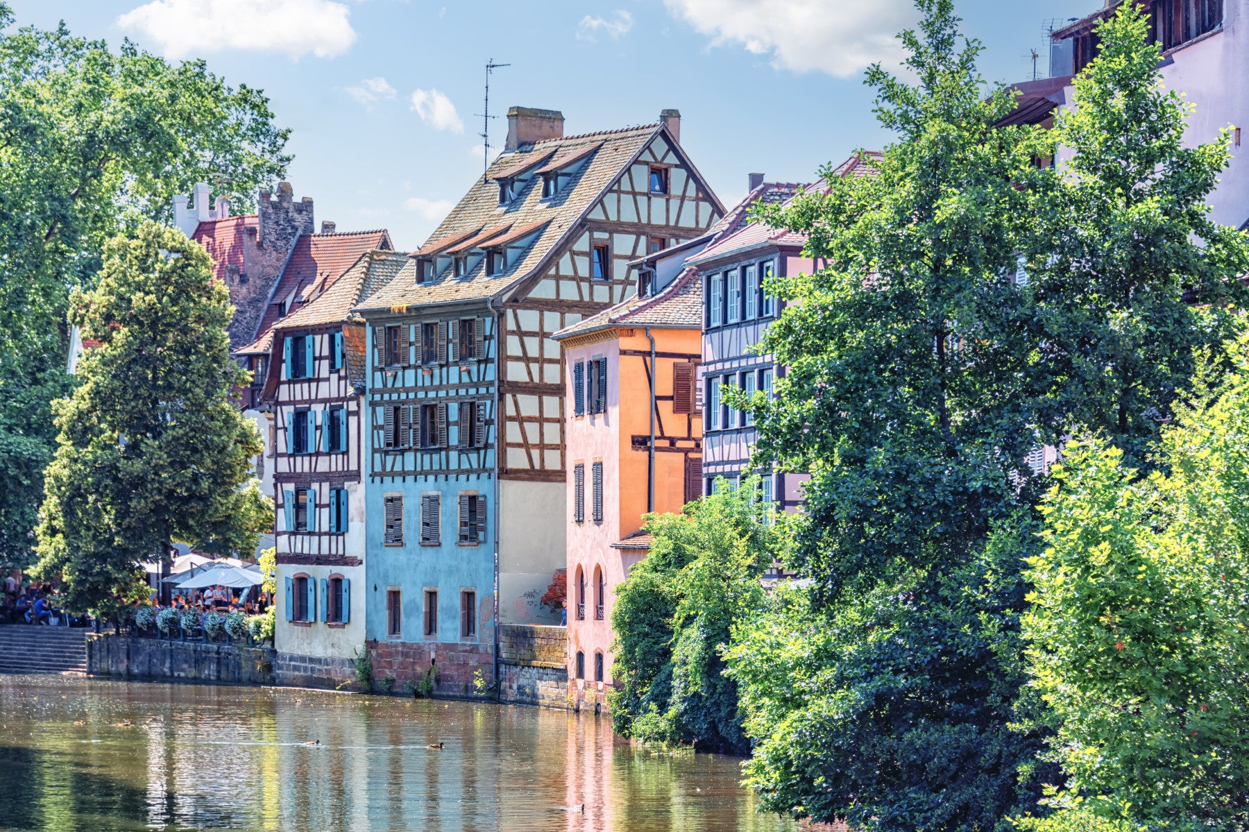 Petite France Charm Wall Mural