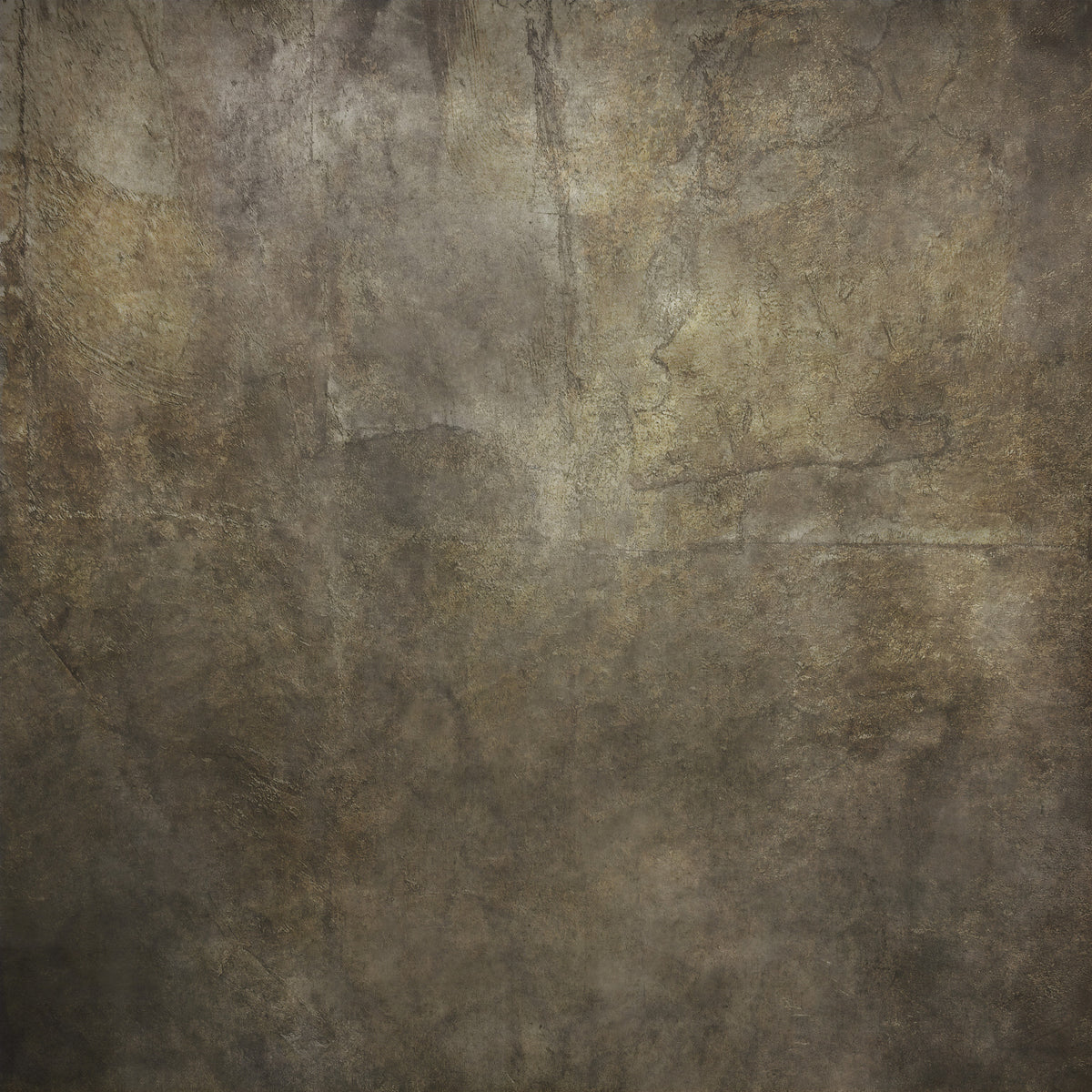 Bronze Paper Collage Wall Mural in your room — zoomed