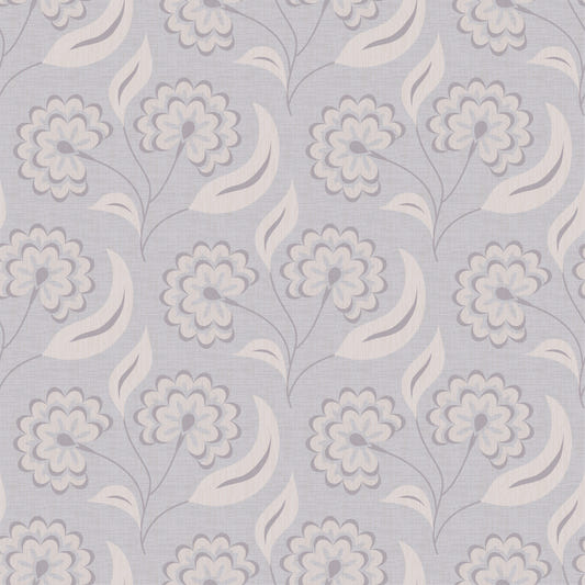 Serene Floral beige Wallpaper⁠