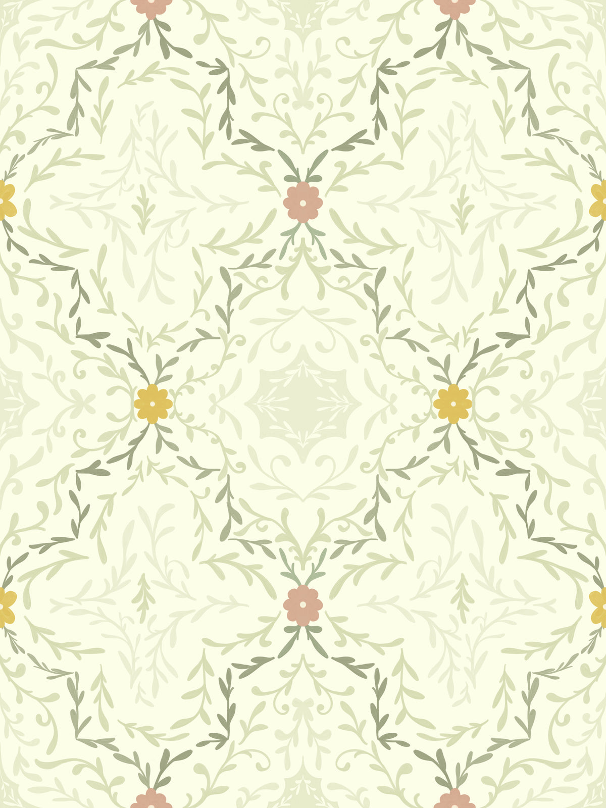 Floral Echo Wallpaper⁠