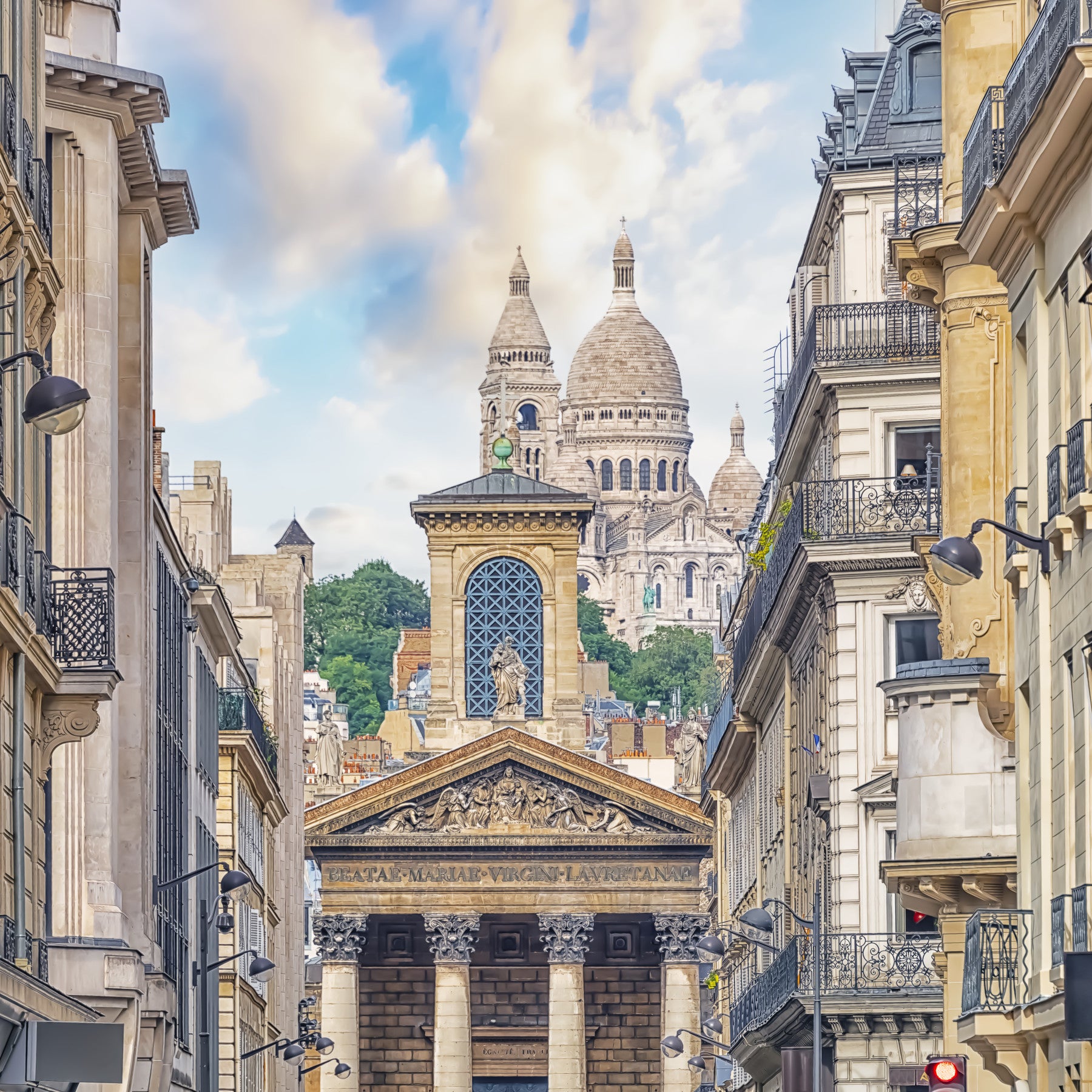 Parisian View Wall Mural
