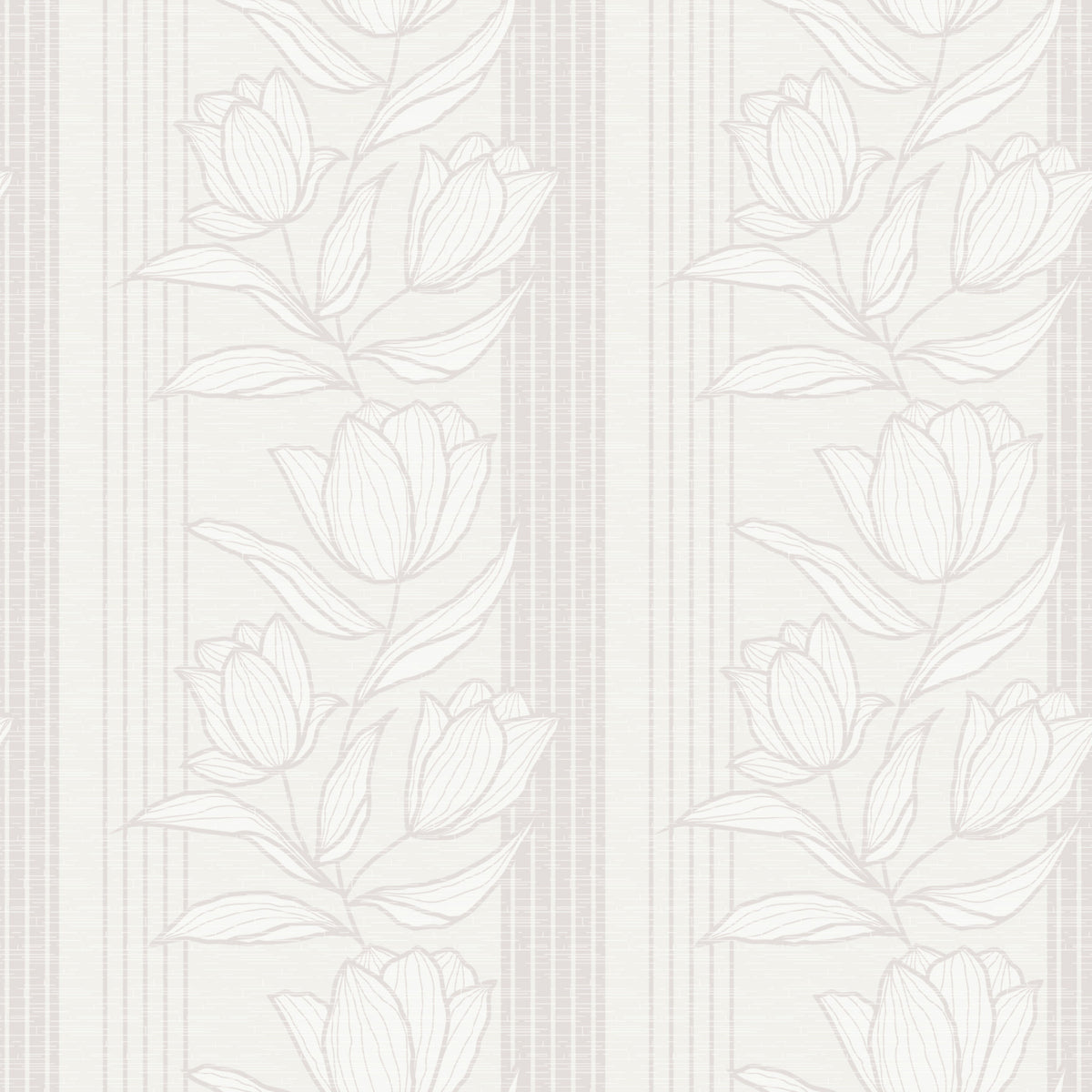 Line Art Bloom Wallpaper⁠