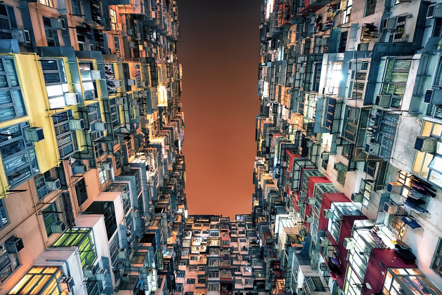 Urban Canyon Wall Mural