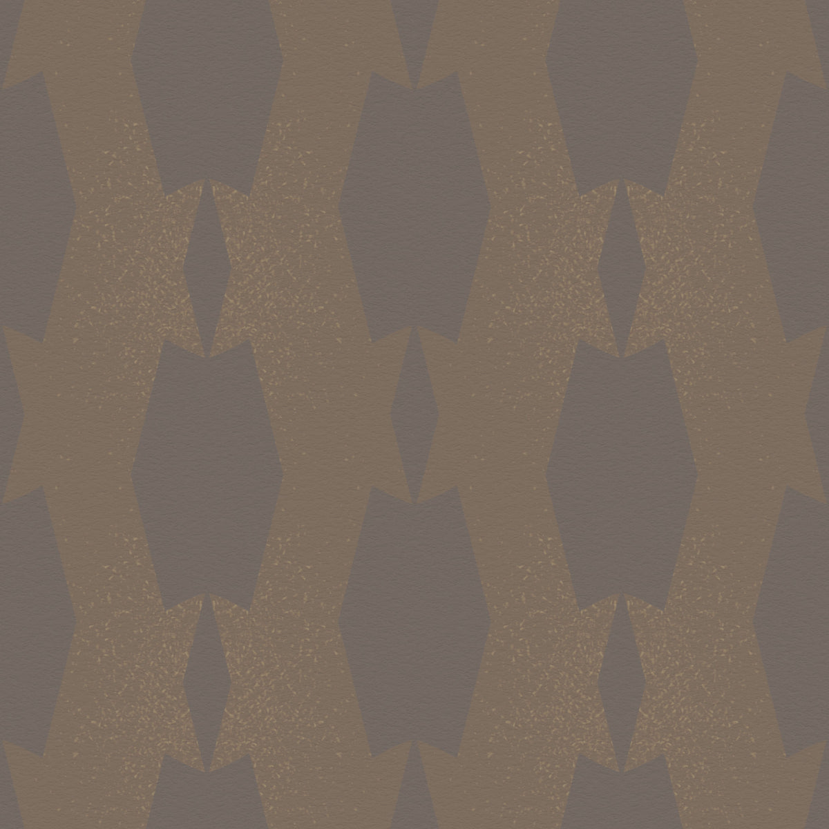 Earthy Echoes Muted Brown Geometric Wallpaper⁠