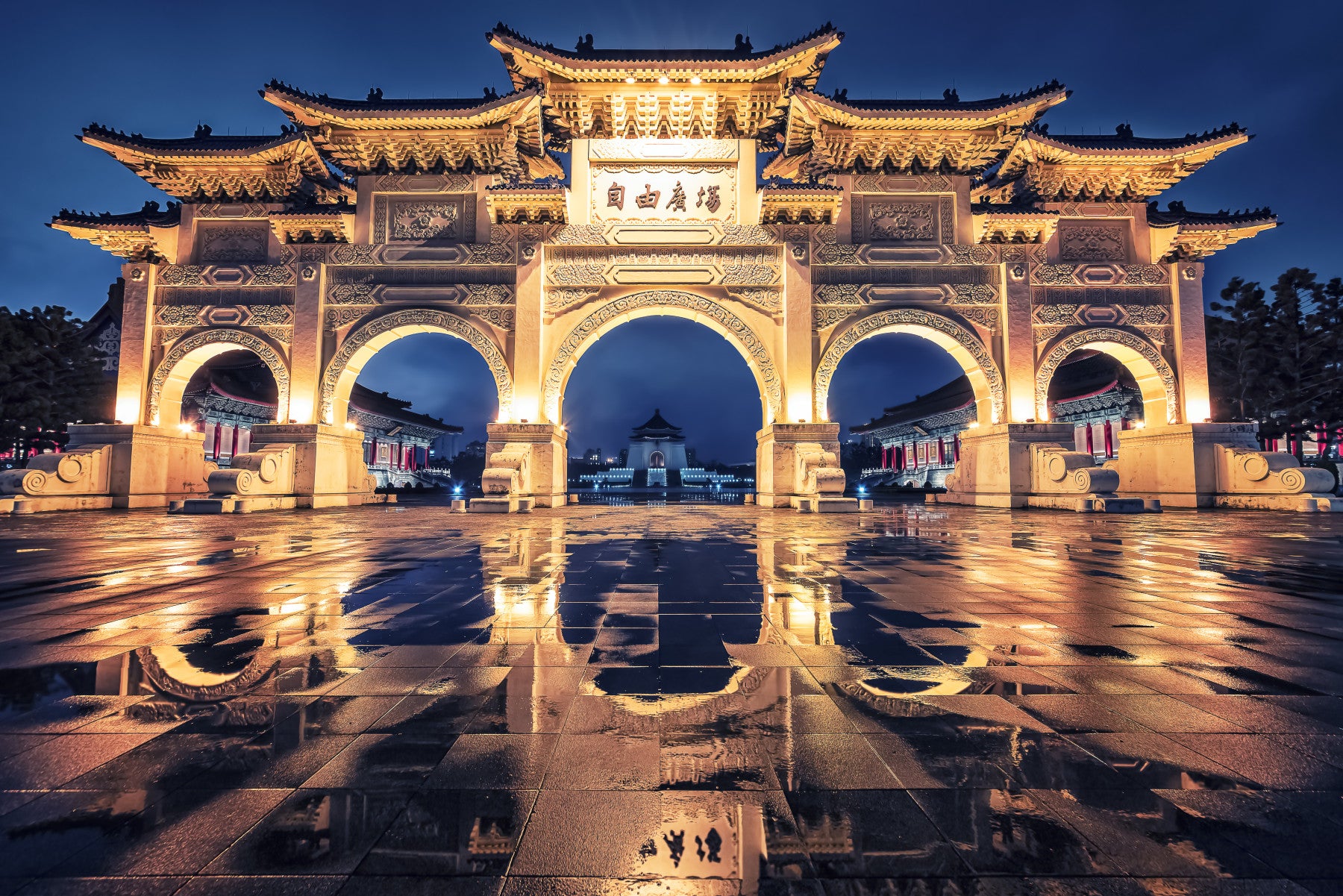 Lanterns of Taipei Wall Mural