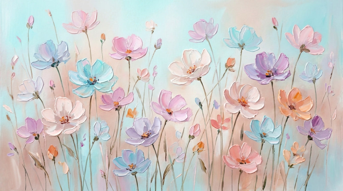 Blossom Haze Wall Mural