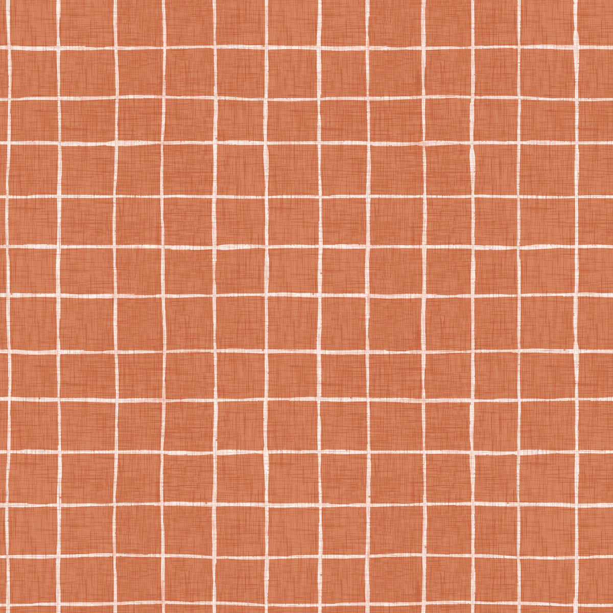 Terracotta Grid Wallpaper⁠