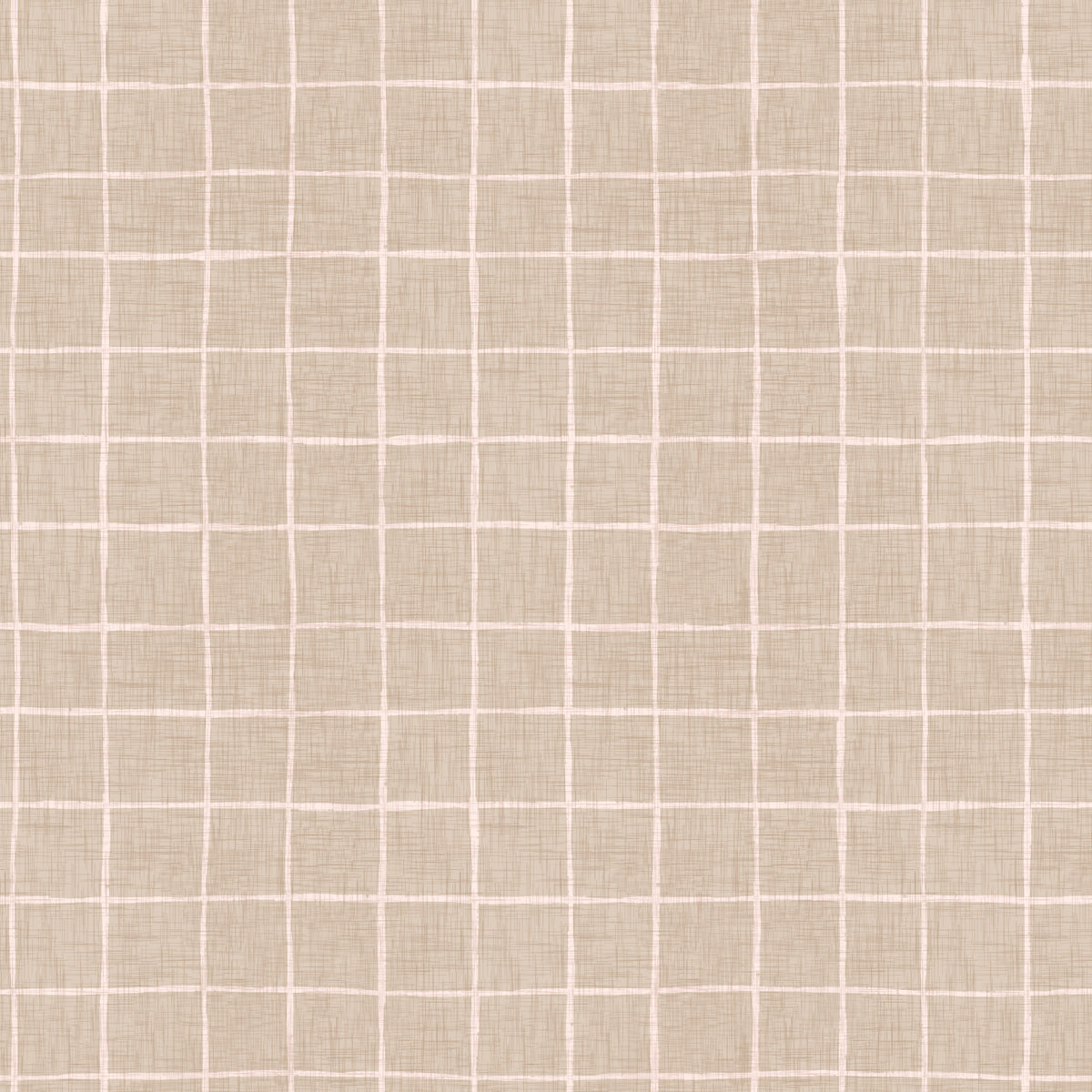 Neutral Grid Wallpaper⁠ in your room — zoomed