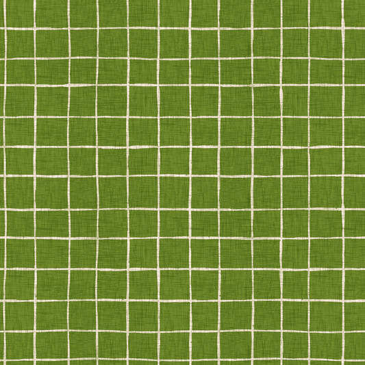 Fresh Green Check Wallpaper⁠