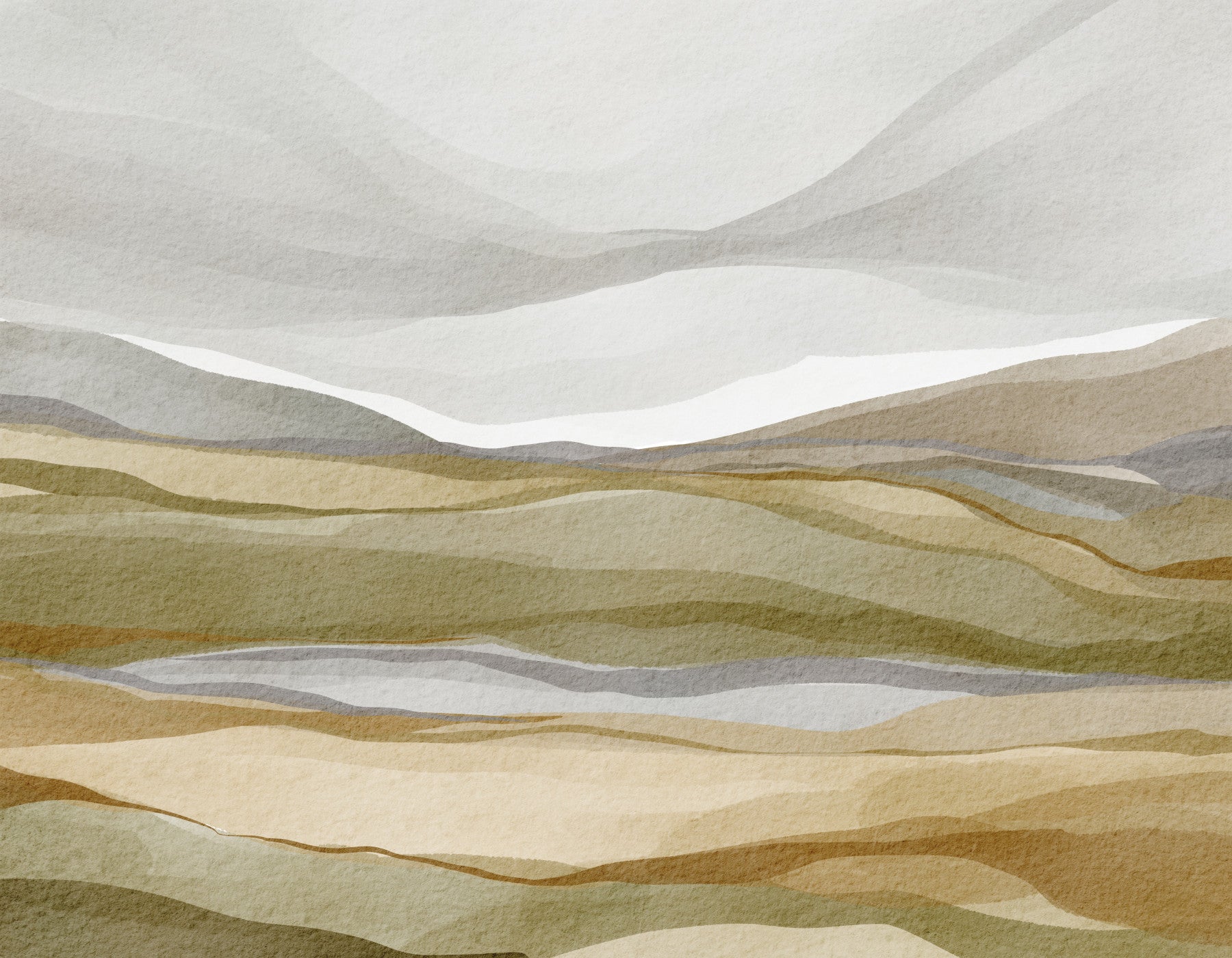 Earthen Horizon  Wall Mural