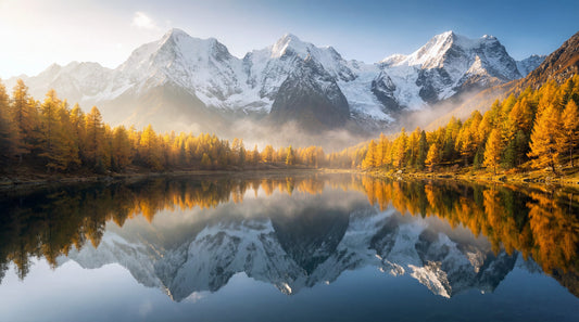 Mirror Mountain Vista Wall Mural