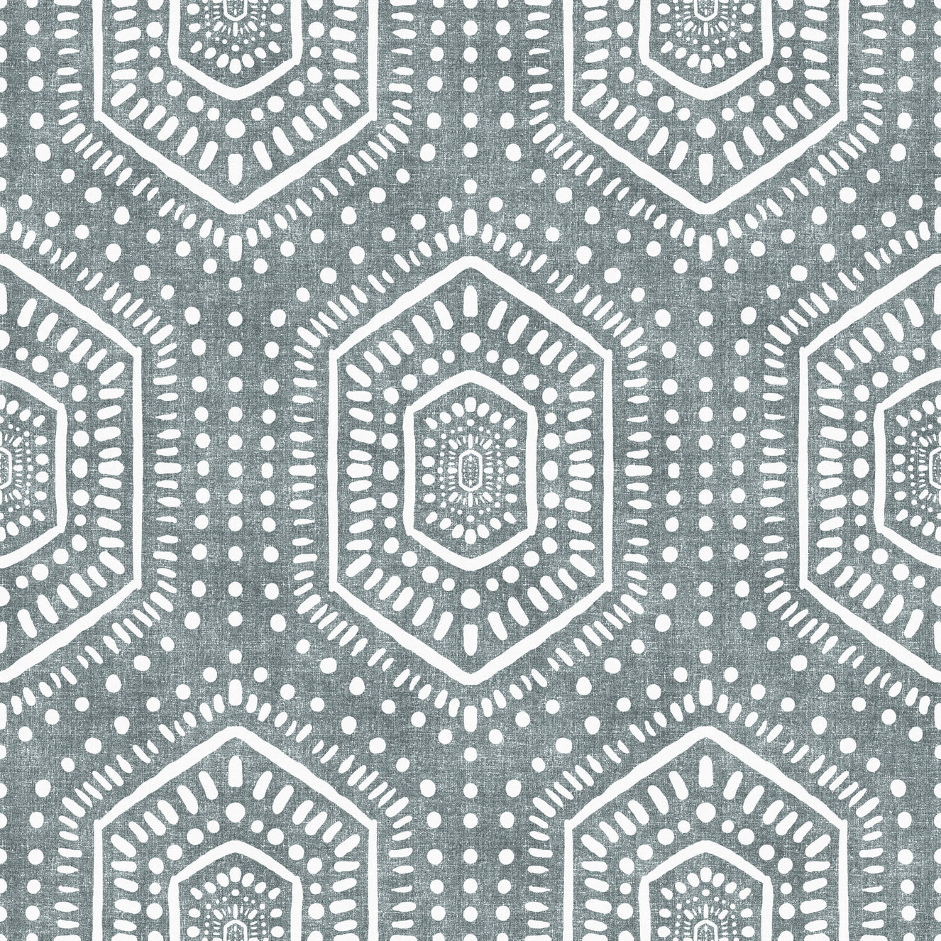 Boho Painted Grunge Calming Blue Wallpaper⁠