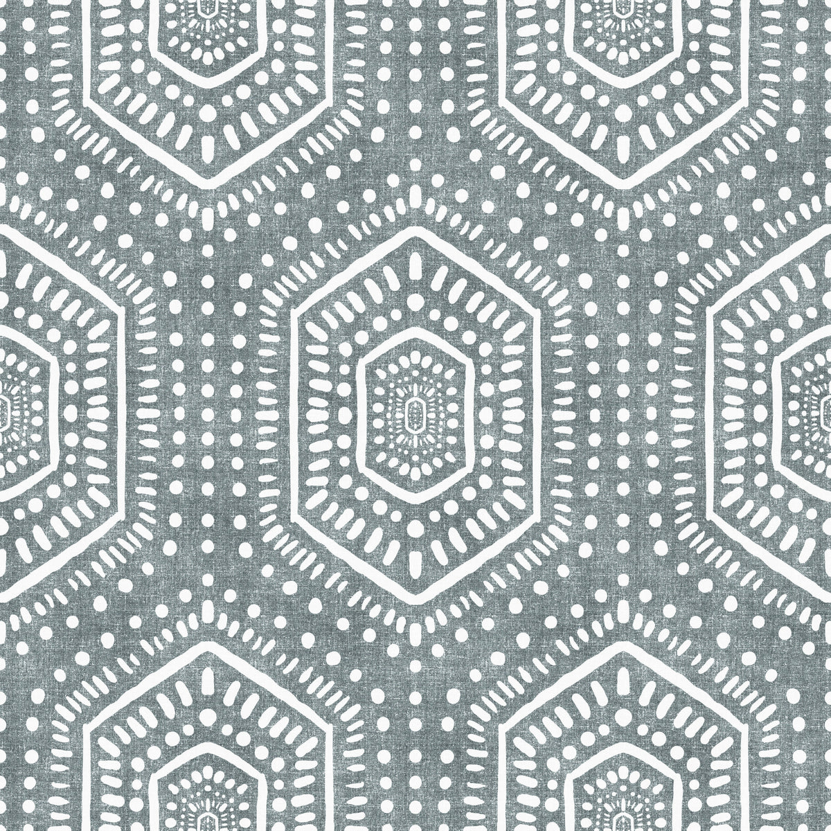 Boho Painted Grunge Calming Blue Wallpaper⁠