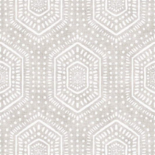 Boho Painted Grunge Neutral Wallpaper⁠